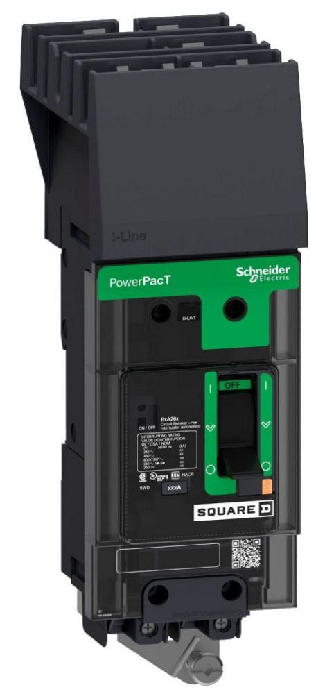 BGA24020Y1 | Square D 20A PowerPact B 2-Pole Thermal-Magnetic I-Line Circuit Breaker