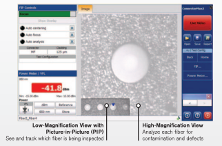 EXFO FIP-410B Digital Fiber Inspection Probe