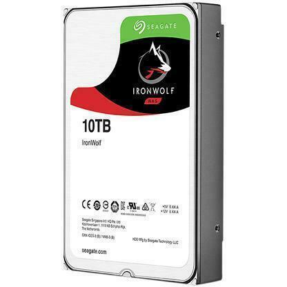 Seagate IronWolf 10TB NAS Hard Drive 7200 RPM 256MB Cache SATA 6.0Gb/s 3.5" Inte 763649089248-FoxTI