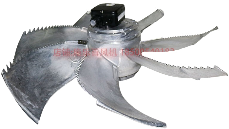 FN080-SDA.6N.V7P2  ZIEHL-ABEGG Axial Fan 3-400V 50HZ 2.1 /1.15kW 4.2/2.2A 860/620Rpm