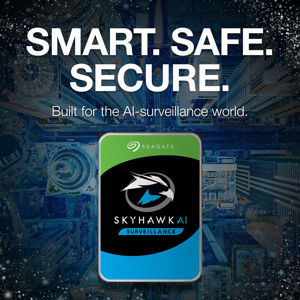 Seagate SkyHawk Surveillance ST16000VE000 16TB 7.2K RPM SATA 6Gb/s 512e 3.5in Hard Drive