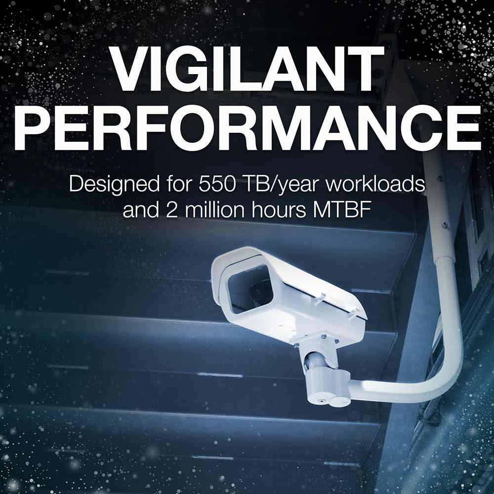 Seagate SkyHawk Surveillance ST16000VE000 16TB 7.2K RPM SATA 6Gb/s 512e 3.5in Refurbished HDD