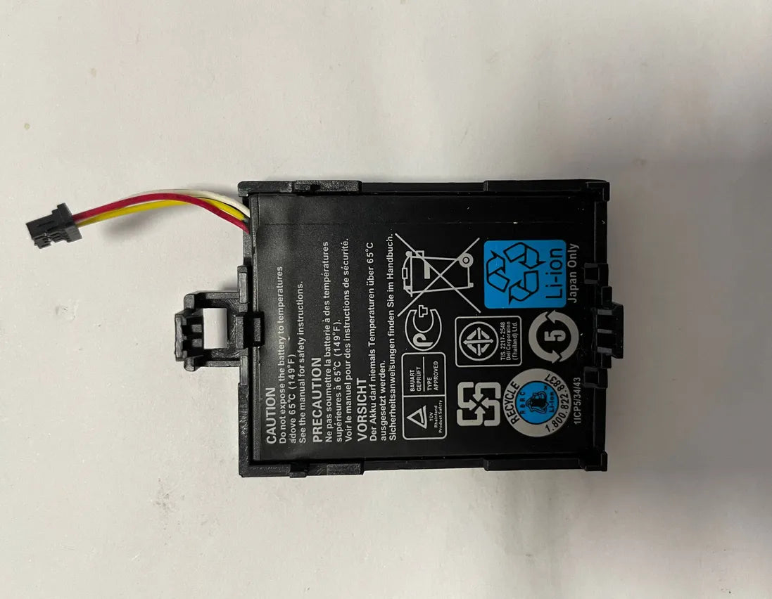 T40JJ Battery For Dell PERC H710P / H710 / H810 RAID Controller 70K80 070K80