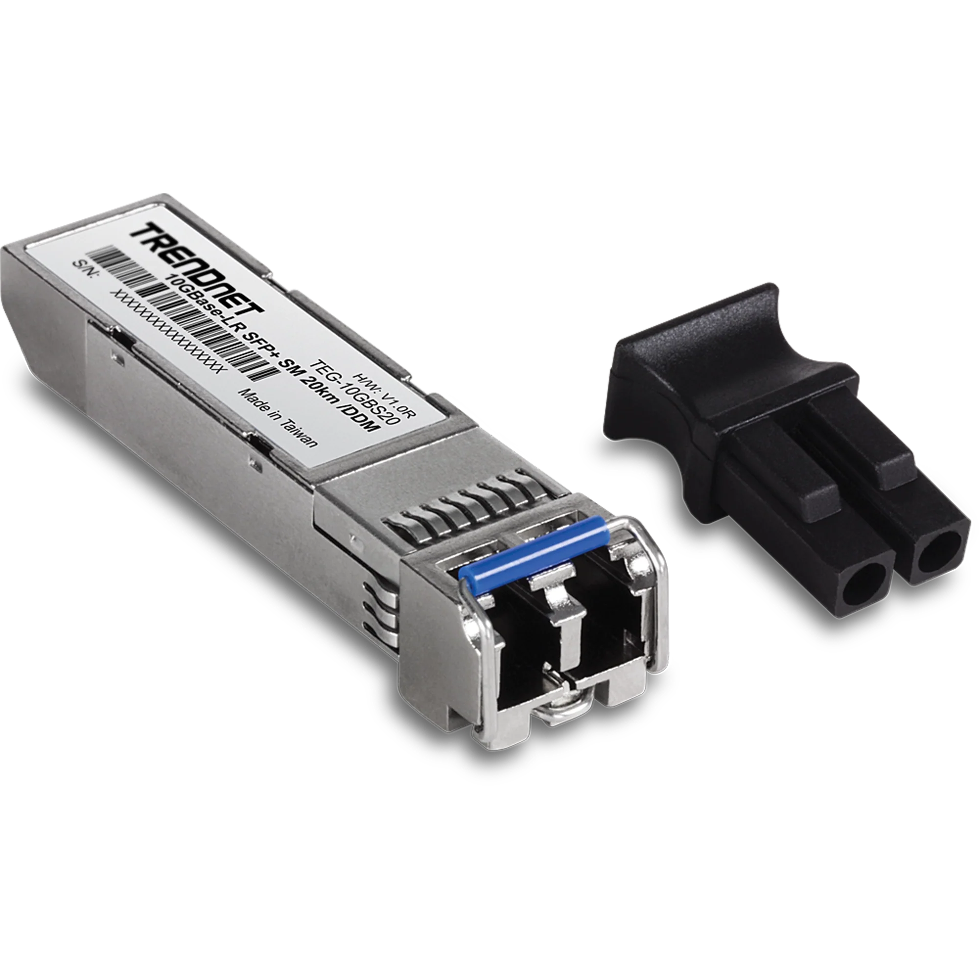 TRENDnet TEG-10GBS20 10GBASE-LR SFP+ Single Mode LC Module (20KM with DDM)