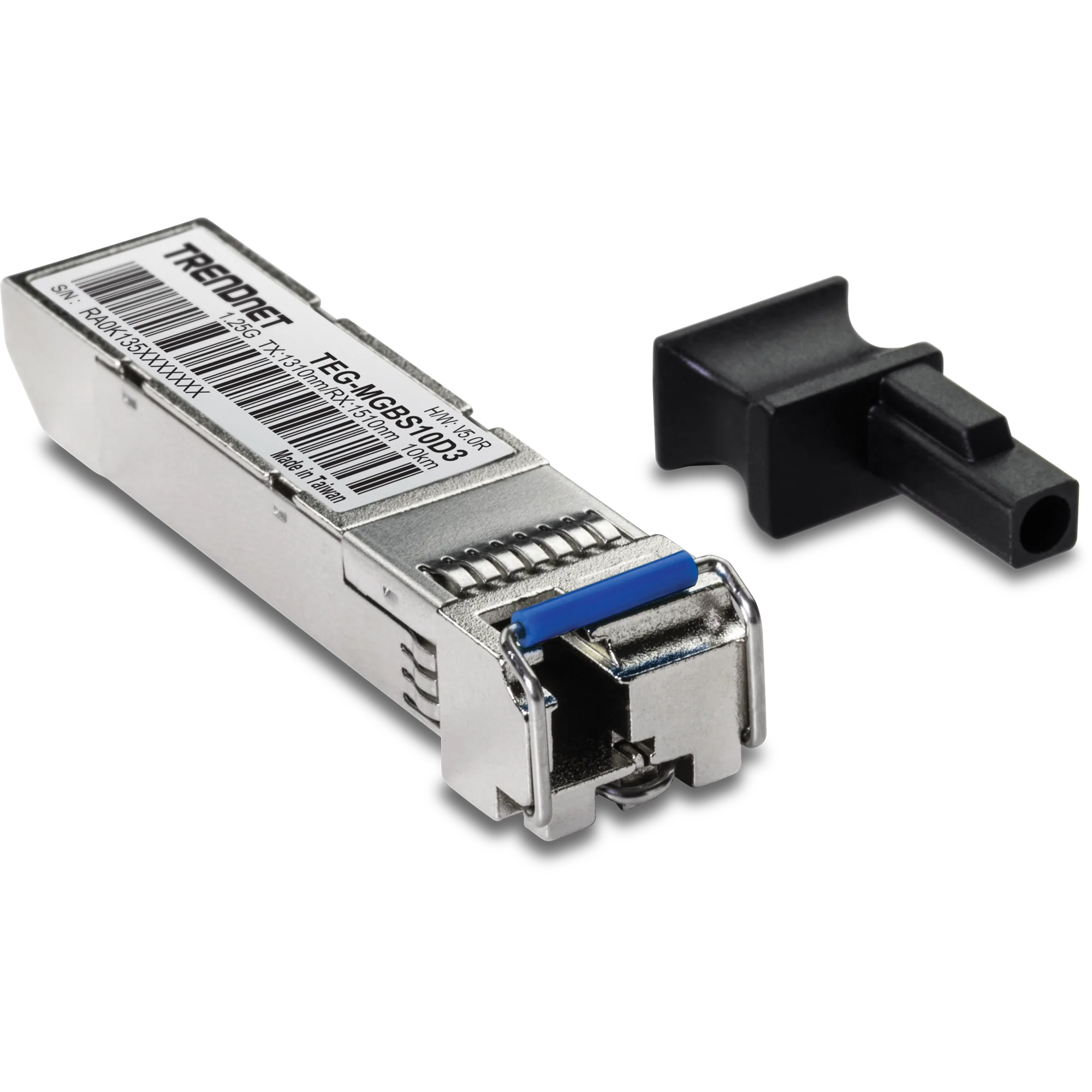 TRENDnet TEG-MGBS10D3 Mini-GBIC Dual Wavelength Single-Mode LC Module 1310(10KM)