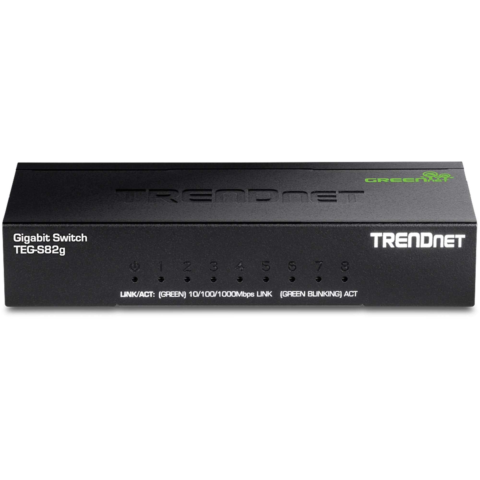 TRENDnet TEG-S82g 8-Port Gigabit GREENnet Switch/w metal case