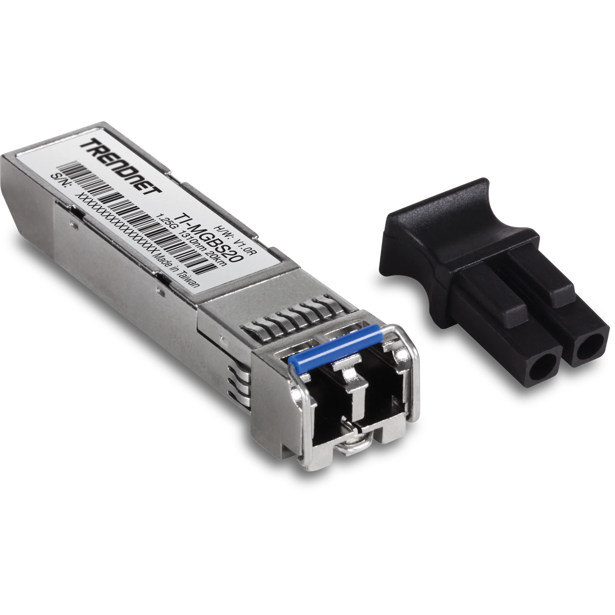 TRENDnet TI-MGBS20 Hardened Mini-GBIC Single-Mode LC Module (20KM)