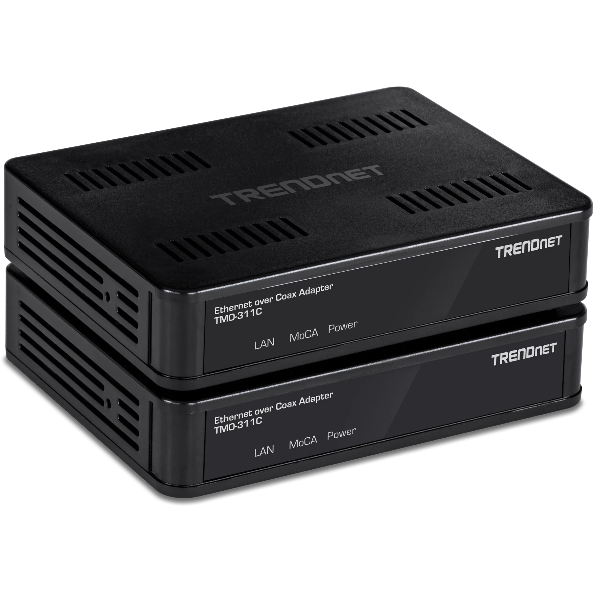 TRENDnet TMO-311C2K MoCA 2.0 Ethernet over Coax Adapter (2-Pack)
