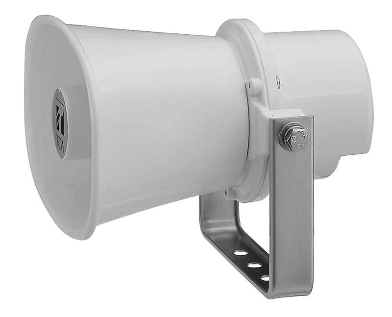TOA Electronics SC‑630 Paging Horn Speaker – 30W, 8‑Ohm High‑Intelligibility Outdoor Horn