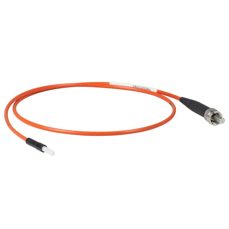 TH-M79L005 - Ø400 µm Core, 0.39 NA, SMA905 to Ø2.5 mm Ferrule Patch Cable, 0.5 m Long