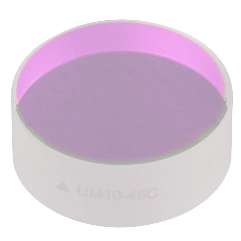 T-UM10-45C - Ø1" Low GDD Ultrafast Mirror, 1400 nm - 1700 nm, 45° AOI