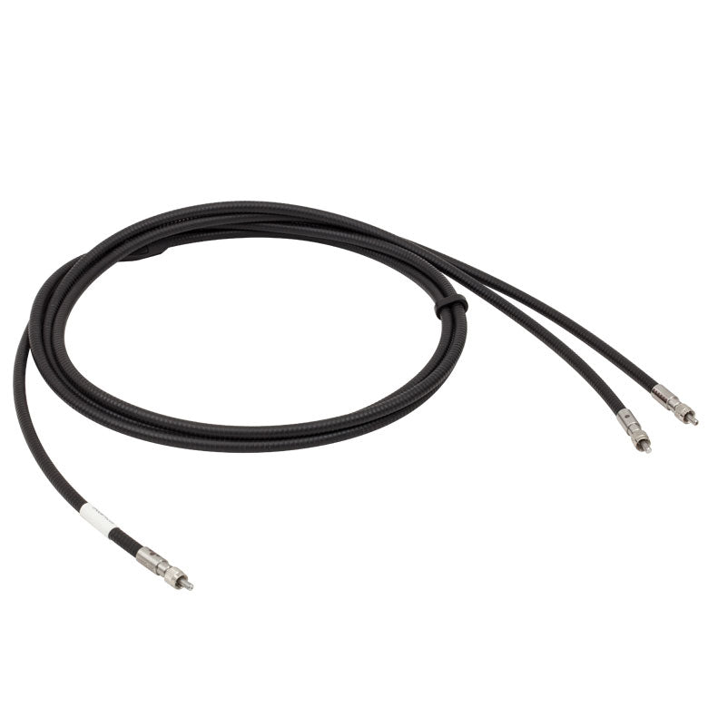 T-RP28 - Reflection Probe with Linear Leg, Ø200 µm, High-OH (250 - 1200 nm), SMA Connectors, 2 m Long