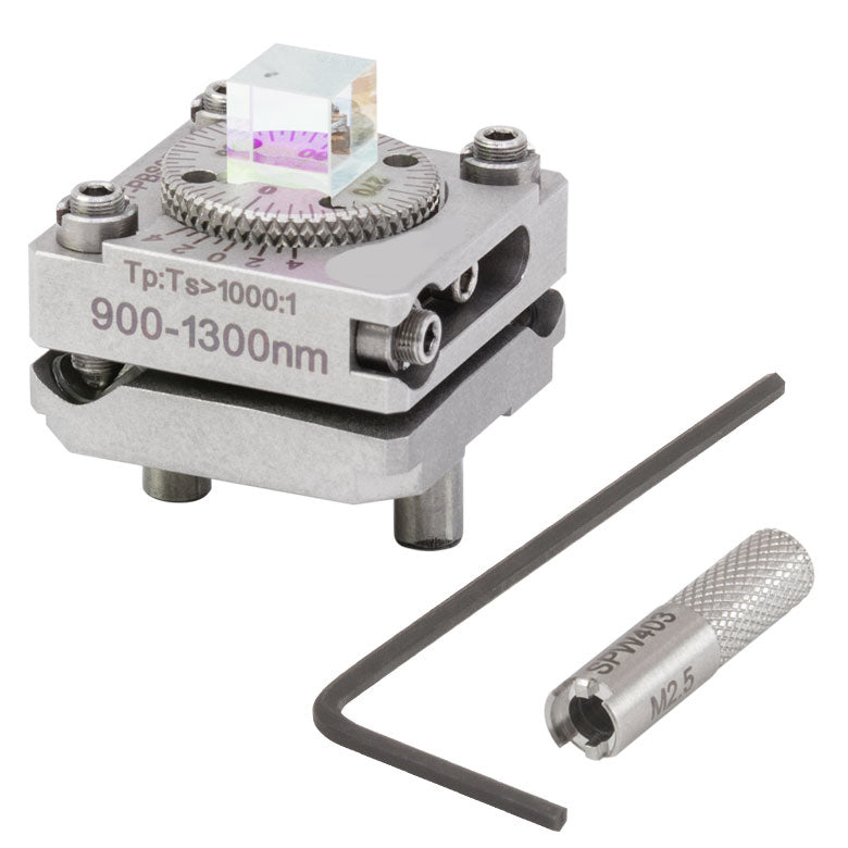 T-FBT-PBS053 - Polarizing FiberBench Beamsplitter Module, 900 - 1300 nm