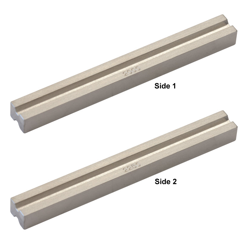 THL-VHE20 - Dual-Sided Fiber Holder Bottom Insert, Ø1787 µm - Ø2513 µm