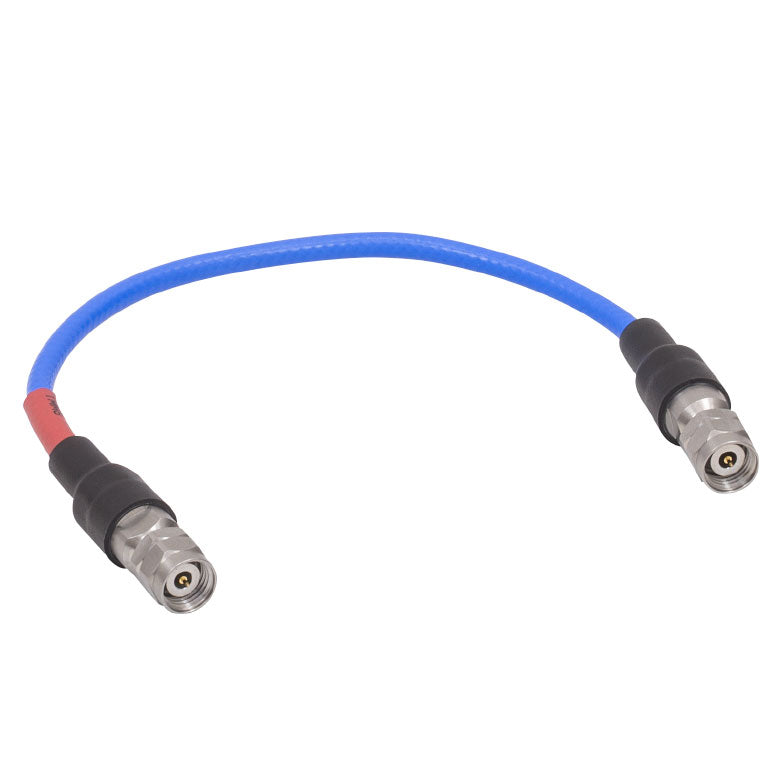 T-TMM12 - Microwave Cable, 2.4 mm Male to 2.4 mm Male, 12" (305 mm)