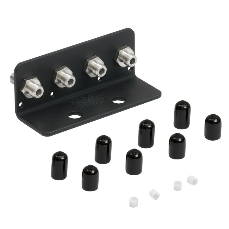 TH-ADASMAB3 - SMA to SMA Quadruple L-Bracket Mating Sleeve
