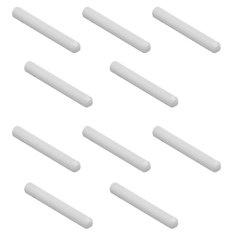 TH-CFX230-10 - Ø1.25 mm, 10.5 mm Long Ceramic Ferrule for MM Fiber, Ø230 µm Bore Size, 10 Pack