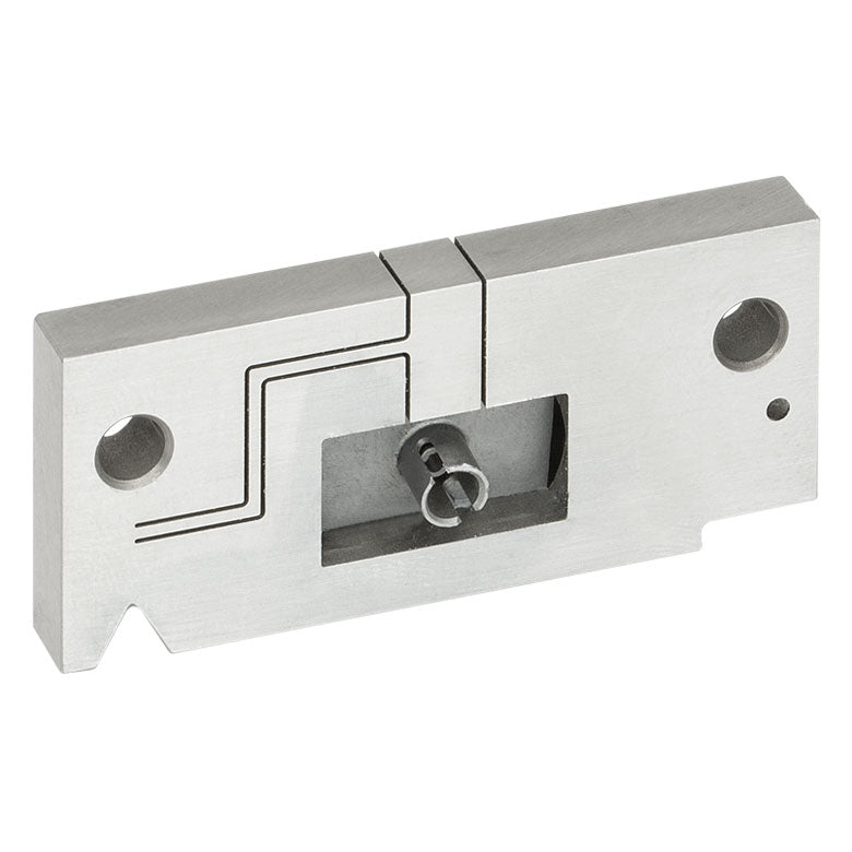 TH-CC125LA - Locking V-Groove Mount for Ø1.25 mm Luxcis APC Connectors