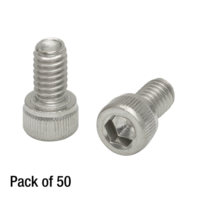 TH-SH8S031 - 8-32 Stainless Steel Cap Screws, 5/16" Long, 50 Pack