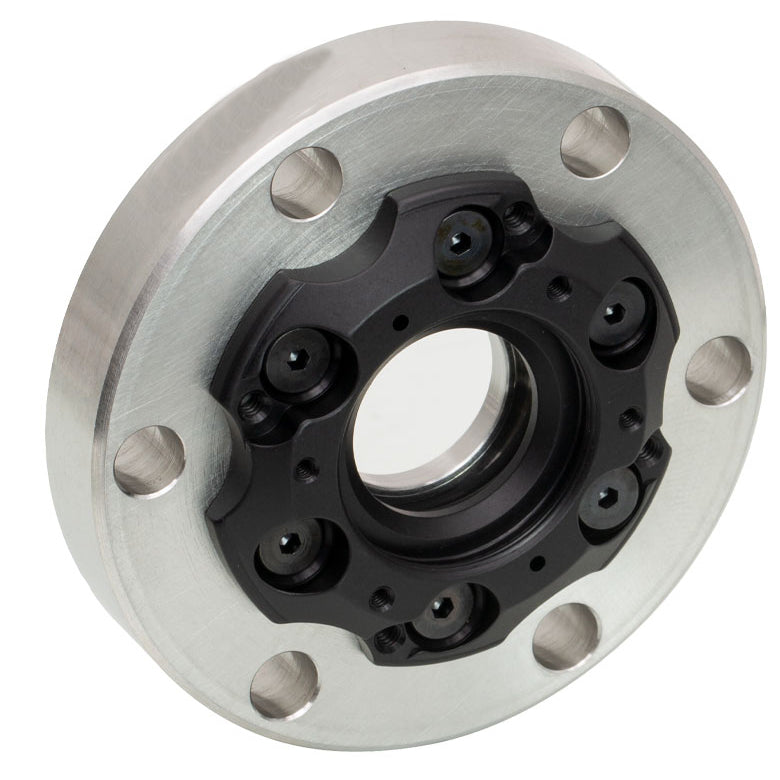 T-VC225 - Ø2.75" CF Flange, 180 nm - 8 µm Uncoated CaF2 Window