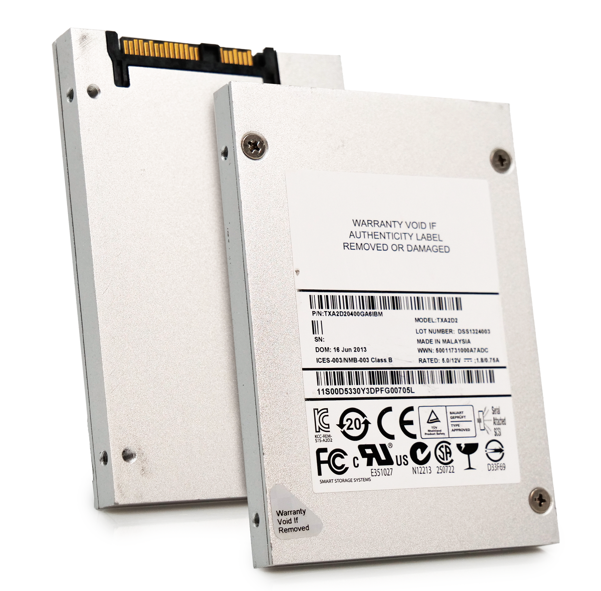 SanDisk TXA2D2 400gb 1 DWPD SAS 12Gb/s 2.5in Refurbished SSD