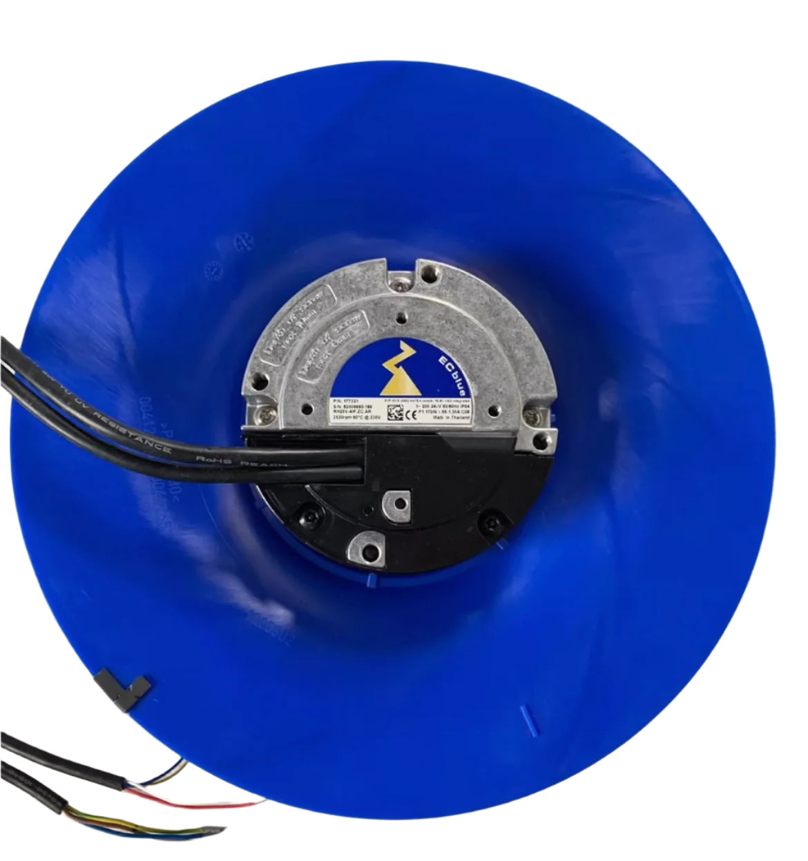 GR25V-4IP.ZC.AR  ZIEHL-ABEGG centrifugal fan 200-240V 0.17KW 1.75A 2480rpm