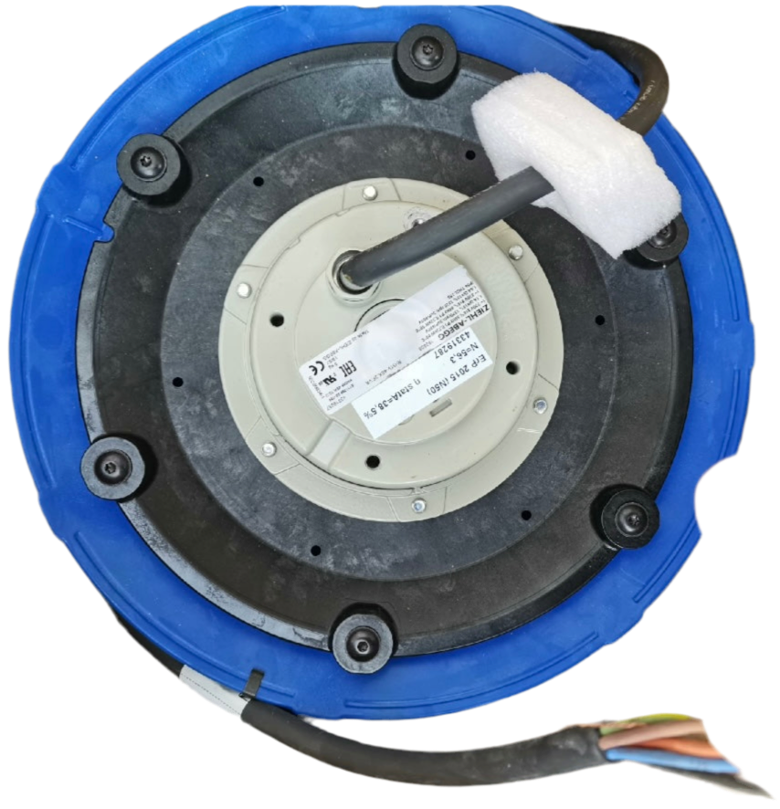 RH31V-4EK.2F.VR ZIEHL-ABEGG centrifugal fan 4.10 kW 5.6/5.2 A