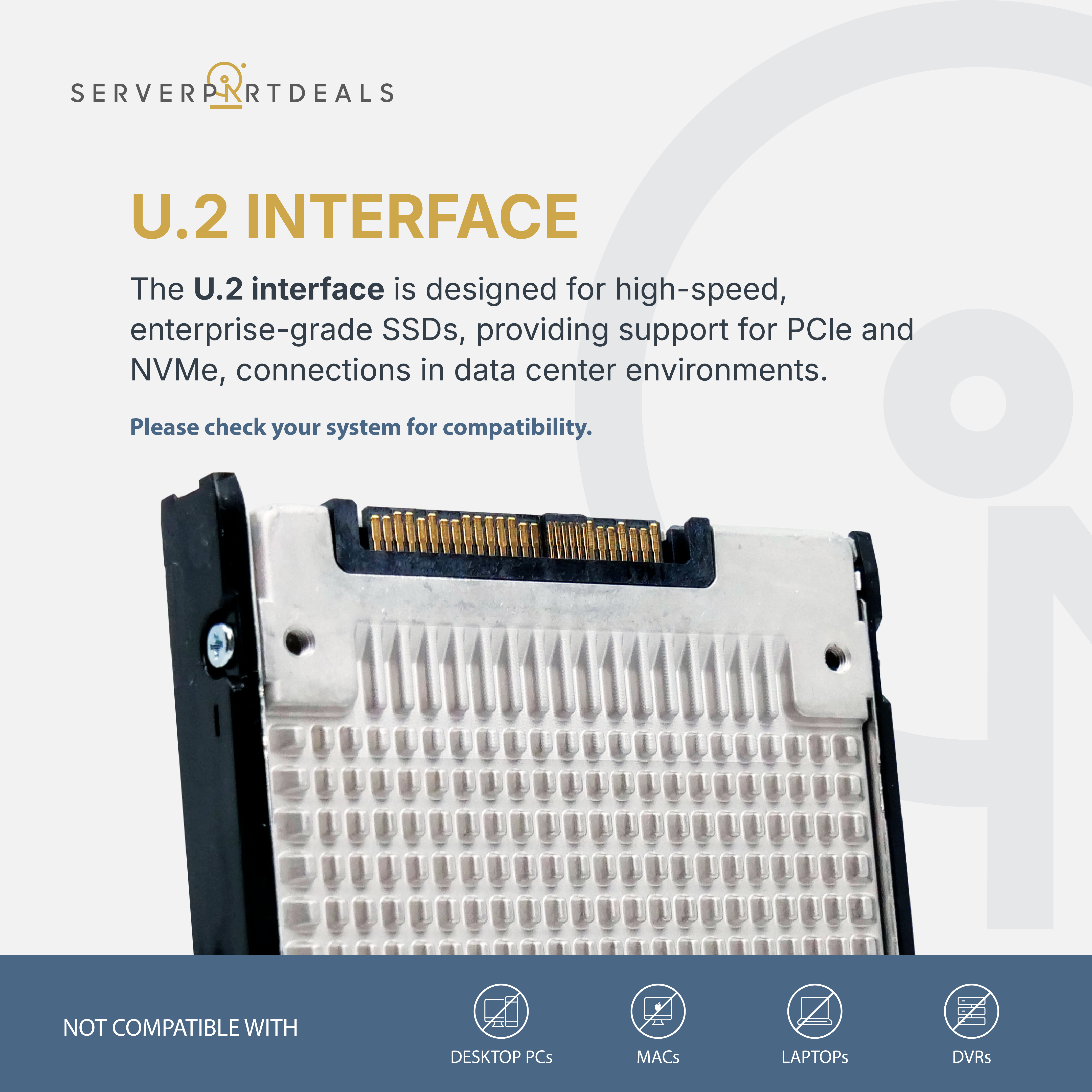 Dell G14 0PHGPH 3.84TB 1 DWPD PCIe Gen 4.0 x4 8GB/s Read-Intensive 3D TLC U.2 NVMe 2.5in Solid State Drive