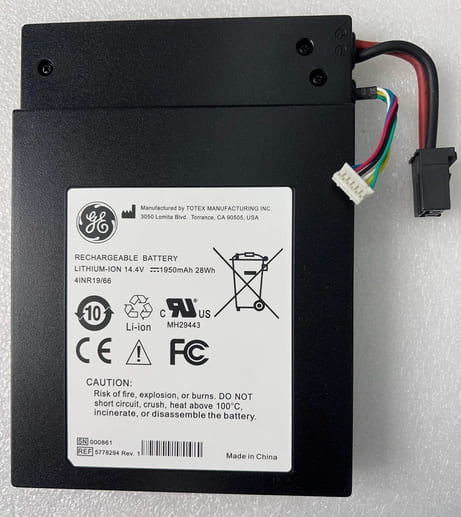 U80304-2 5450061-2 Battery for GE Volusion S8  S7 5450061 480304-2 5778294