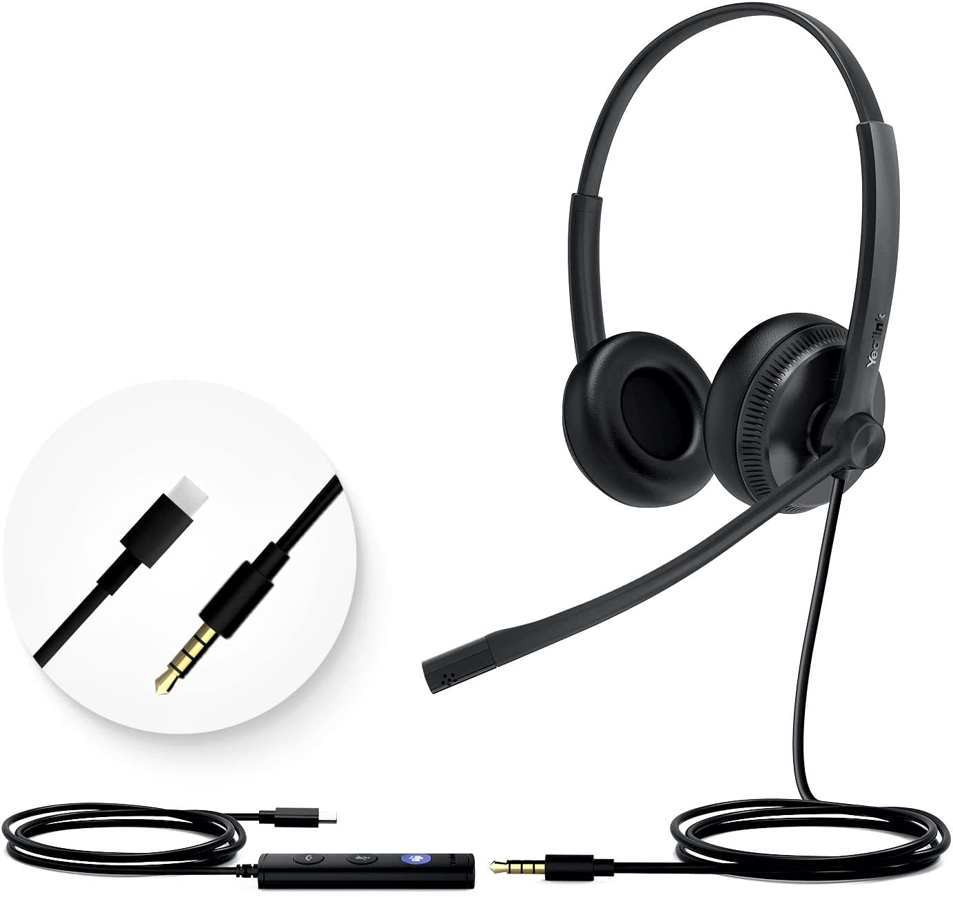 Yealink UH34 SE Dual/Mono USB Wired Headset