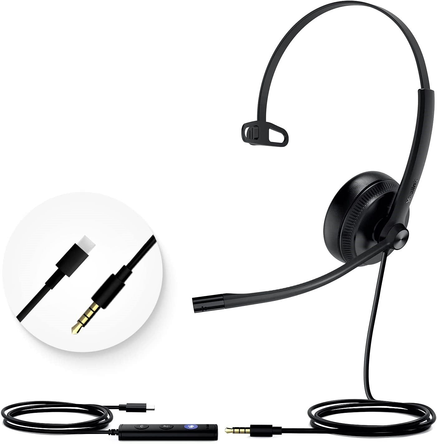 Yealink UH34 SE Dual/Mono USB Wired Headset
