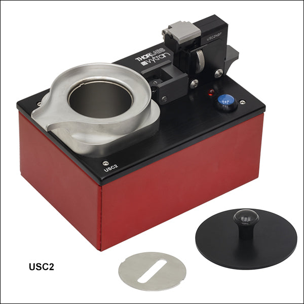 THL-USC2 - Ultrasonic Fiber Cleaner with Bare Fiber Holder Nest