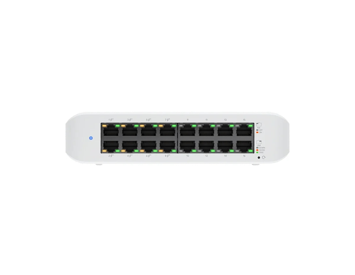 Ubiquiti UniFi Switch Lite 16 PoE (USW-LITE-16-POE)