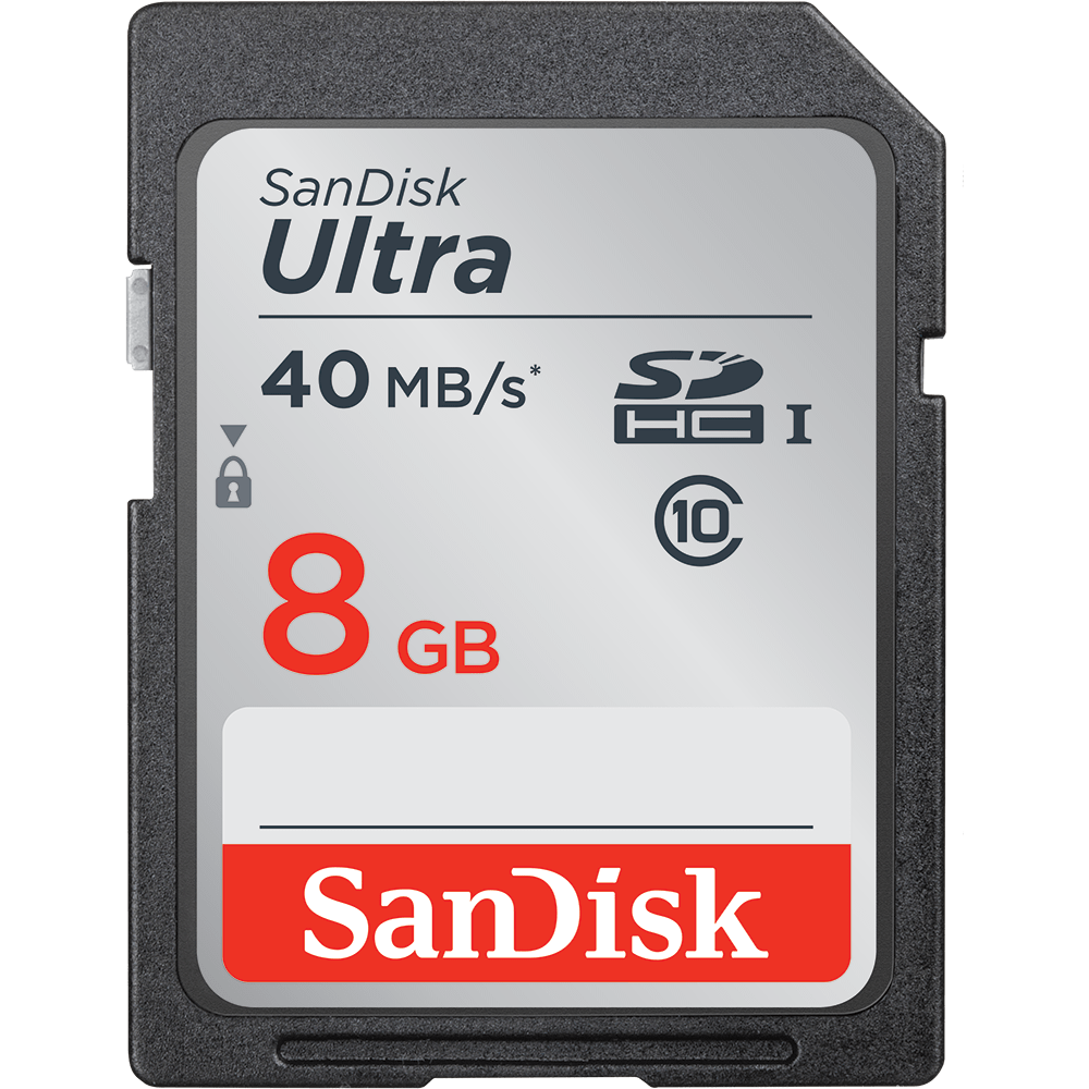 SanDisk Ultra 8GB SDHC Class 10 40 MB/s