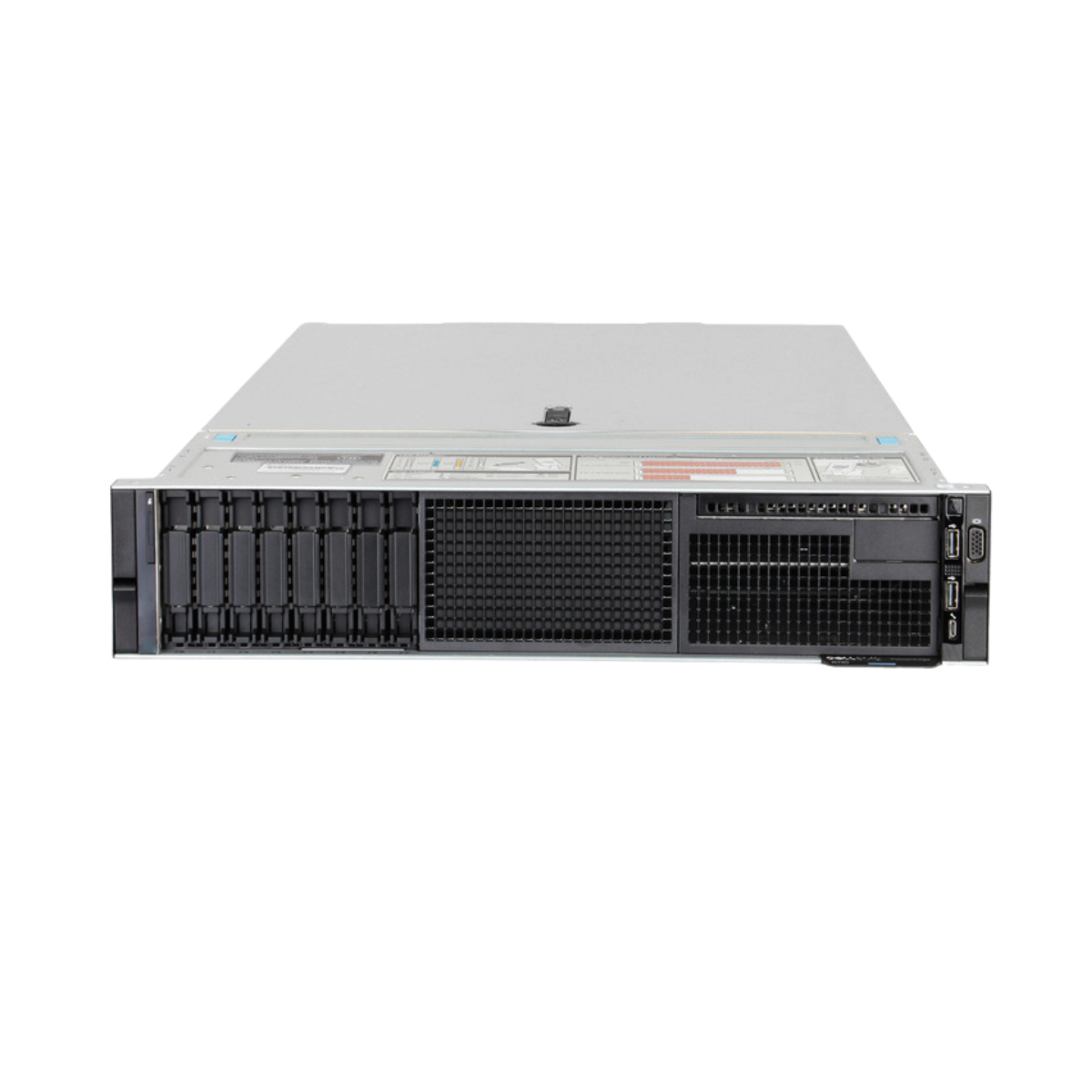 Dell PowerEdge R740 8-Bay | 2x Intel Gold 6140 | 36 CPU Cores | 64GB RAM | 2x 240GB SATA SSD | PERC H330