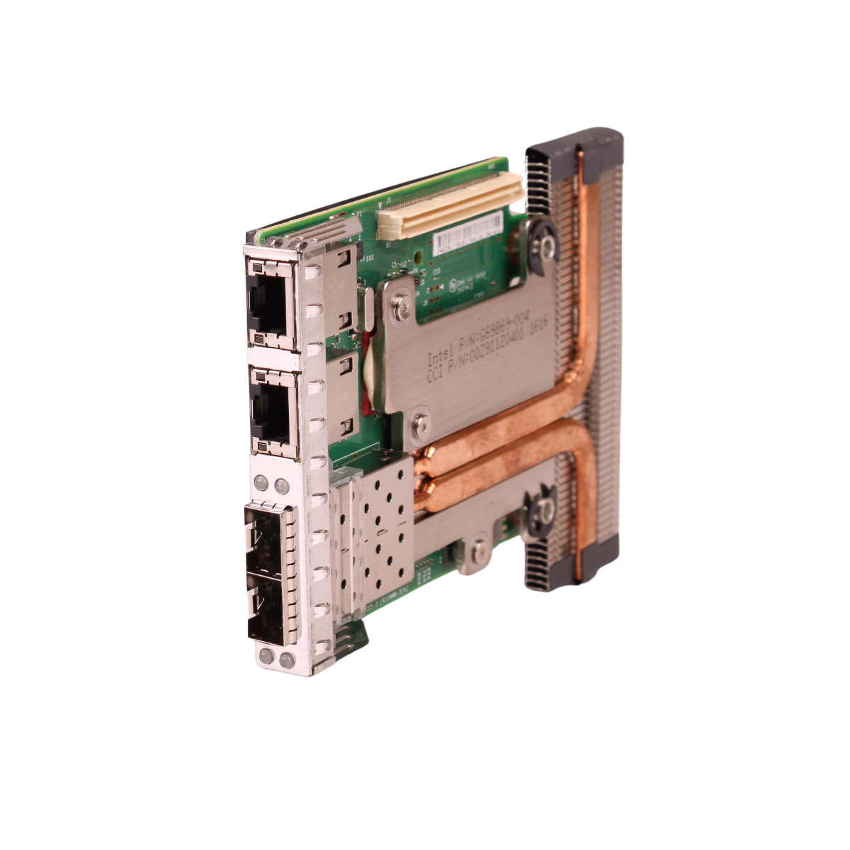 Dell R730 Intel X520 2x 10Gb SFP 2x i350 1GbE Network Daughter Card  0C63DV C63DV