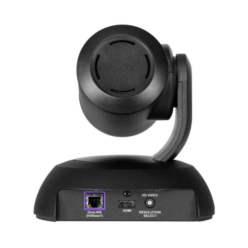 Vaddio RoboSHOT 4K 30E HDBT OneLINK HDMI PTZ Camera System, Black