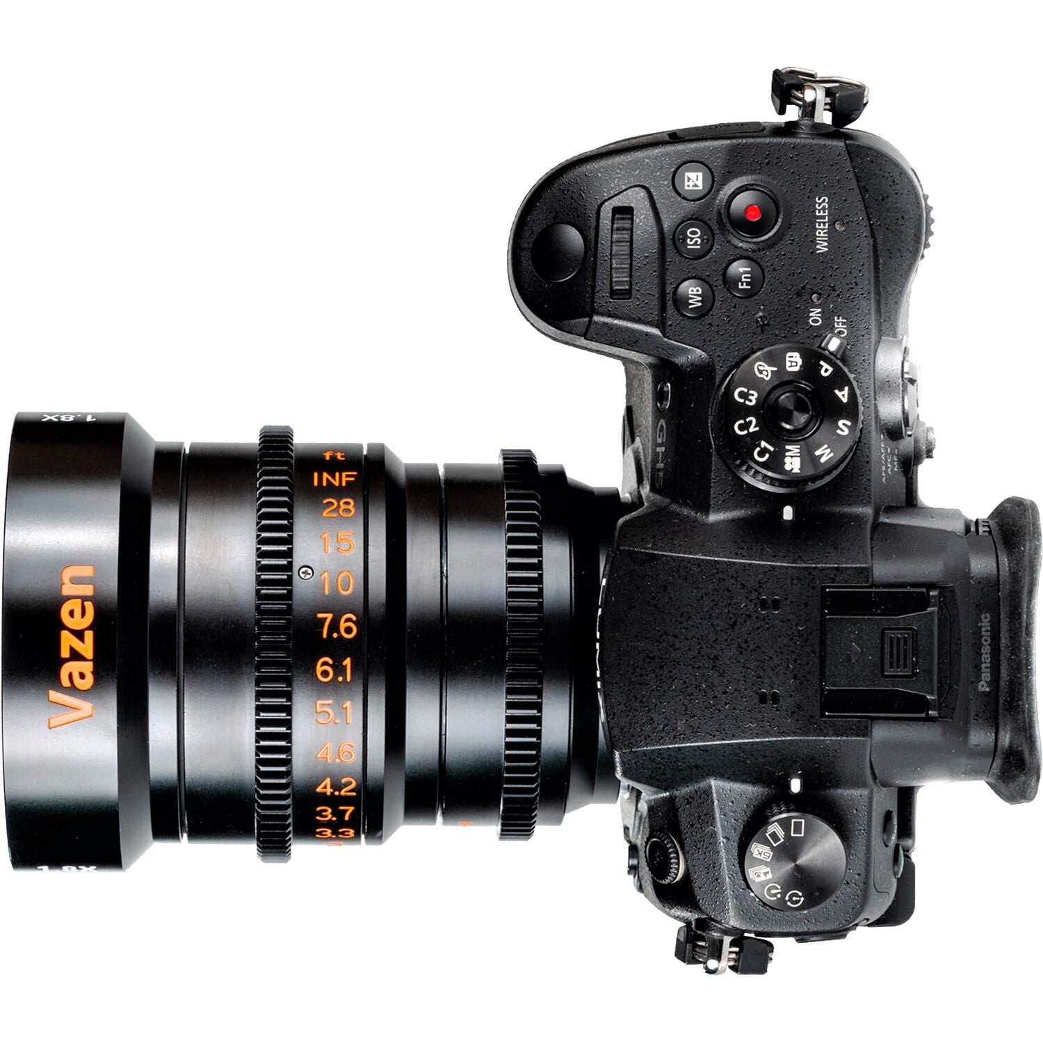Vazen 28mm T/2.2 1.8X Anamorphic Lens (MFT, Amber)