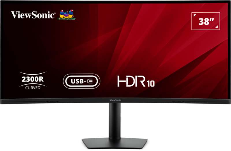 Viewsonic 38" WQHD+ Curved Ultrawide IPS Monitor with 96W USB-C