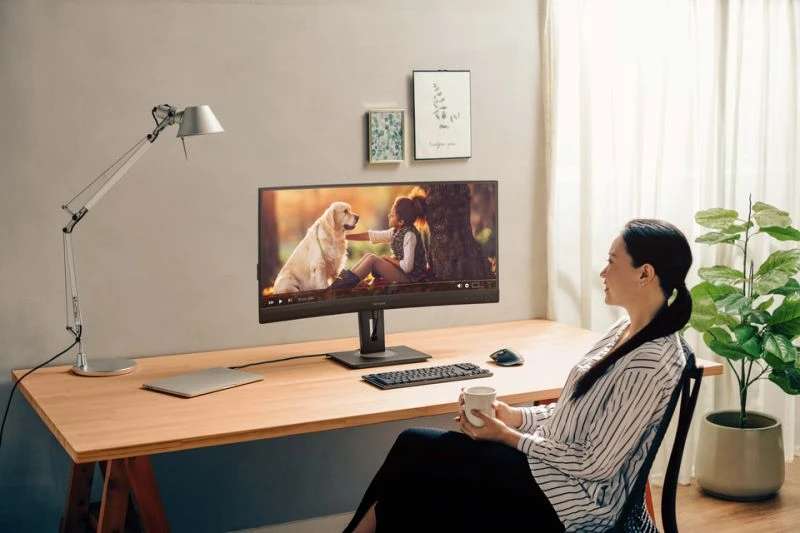 Viewsonic 38" WQHD+ Curved Ultrawide IPS Monitor with 96W USB-C