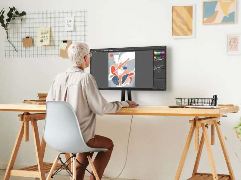 Viewsonic 27" ColorPro 4K UHD Professional Graphic Design Monitor with USB-C