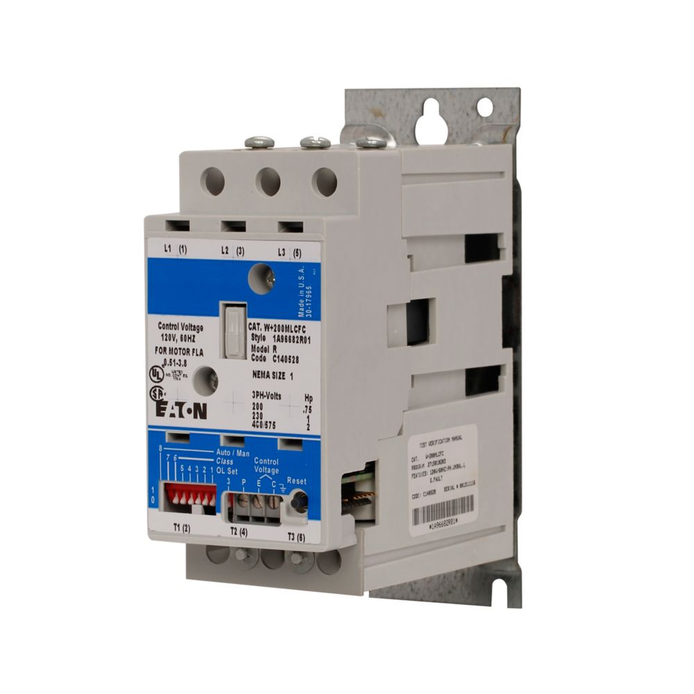 Eaton W+200MLCFC NEMA Size 0 Manual Motor Starter 230V