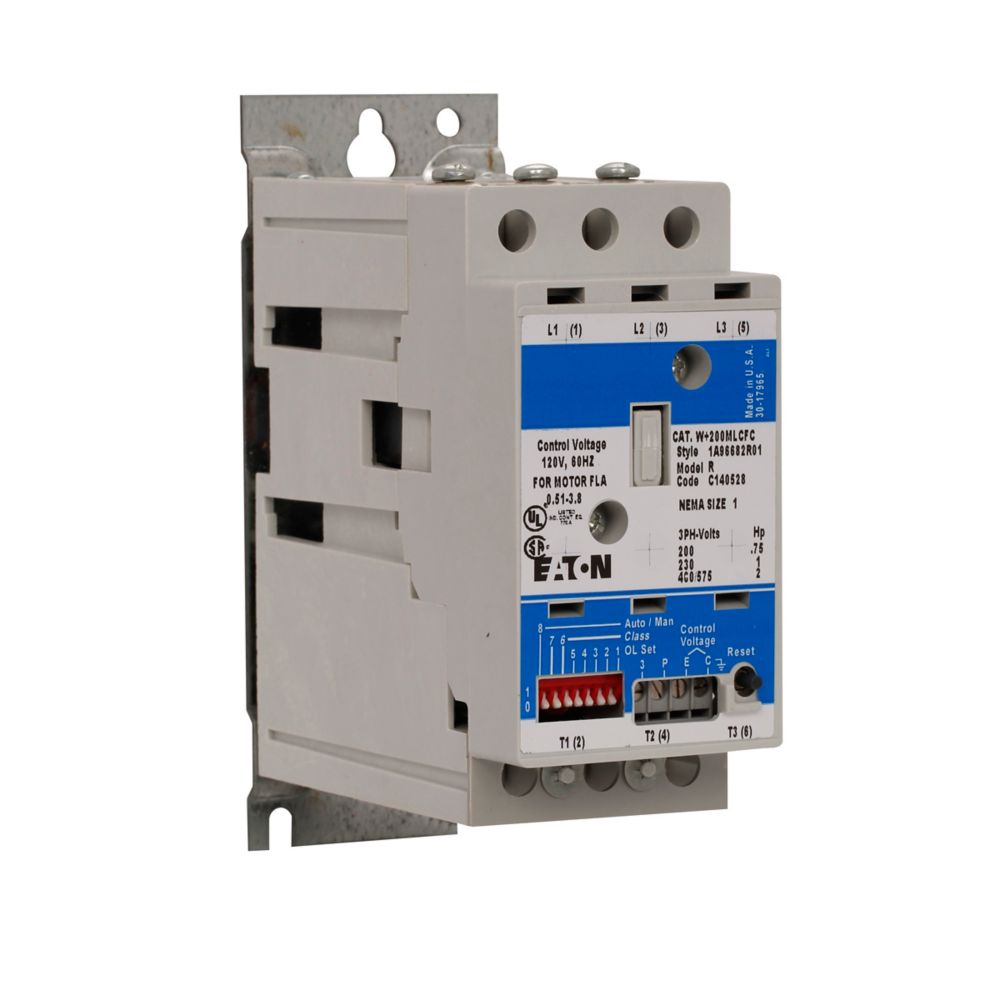Eaton W+200MLCFC NEMA Size 0 Manual Motor Starter 230V