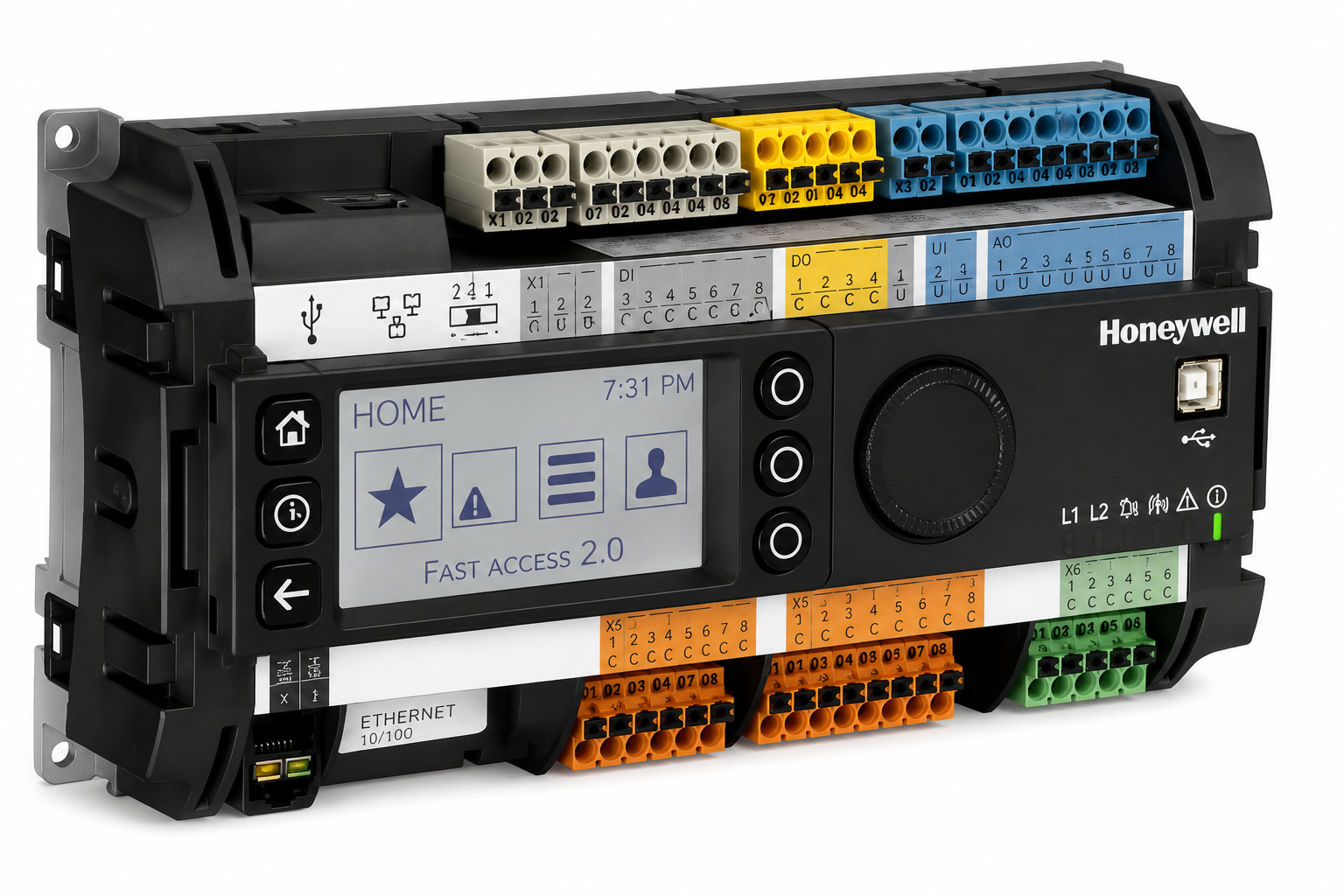 Honeywell WEB-EHSERIESNX26D CIPer 50 Eagle NX Plant Controller with Integrated HMI
