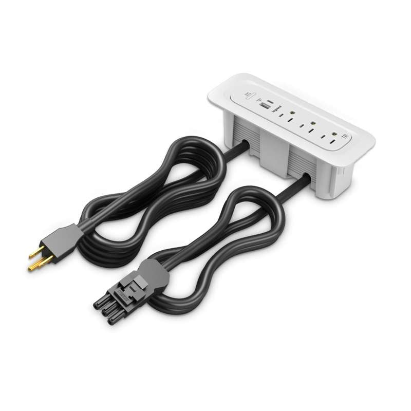 Wiremold modPower Primary Unit, In Surface, White