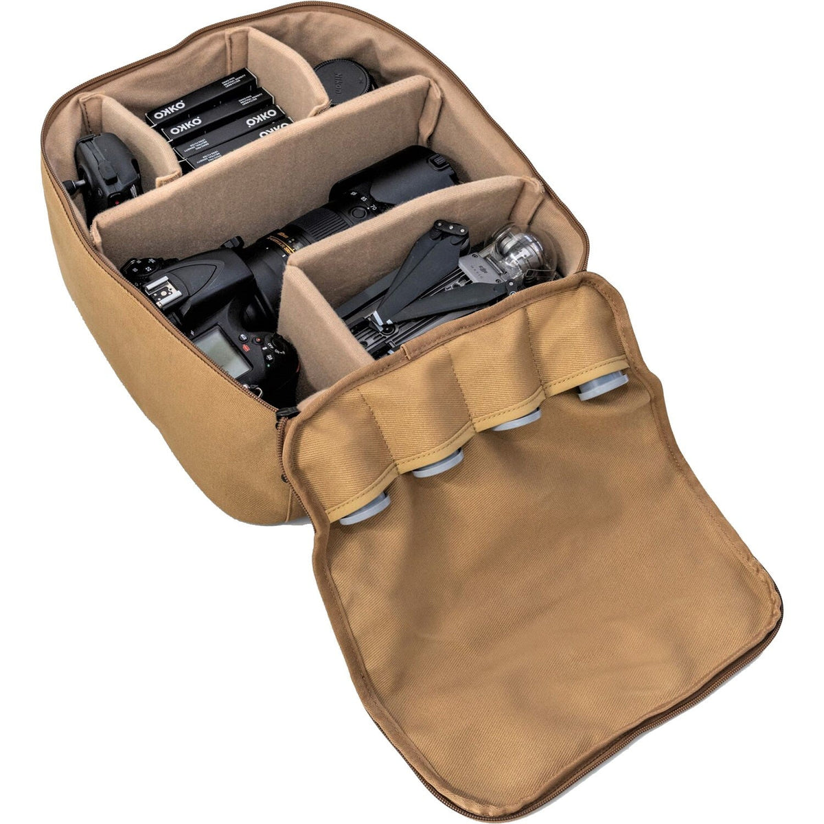 Langly Weekender Backpack with Camera Cube