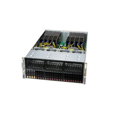 Supermicro, H13DSG-O-CPU, CSE-418G2TS, AOM-PCIE5-418N-1, AS-4125GS-TNRT, 2 x Genoa 9334, 24 x 16GB RAM, 960GB SSD, 8 x NVIDIA A16 64GB - NEW - 3 YEAR WARRANTY