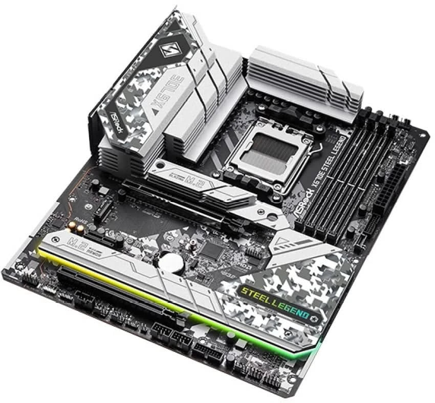 Supermicro X670E STEEL LEGEND AM5 8GB AMD X670 DDR5 SDRAM ATX Motherboard