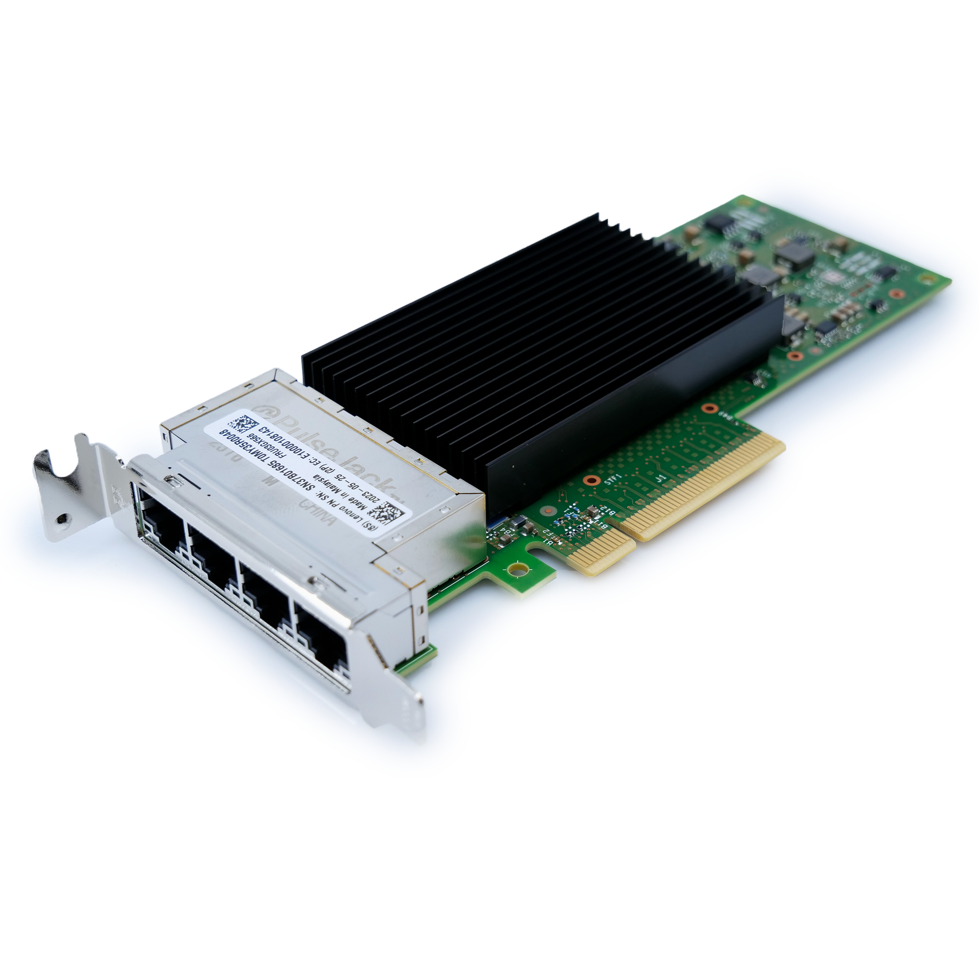 Lenovo 10Gb Network Interface Card (NIC) Intel X710-T4L PCIe Gen 3.0 x8 4GB/s Half Height Recertified