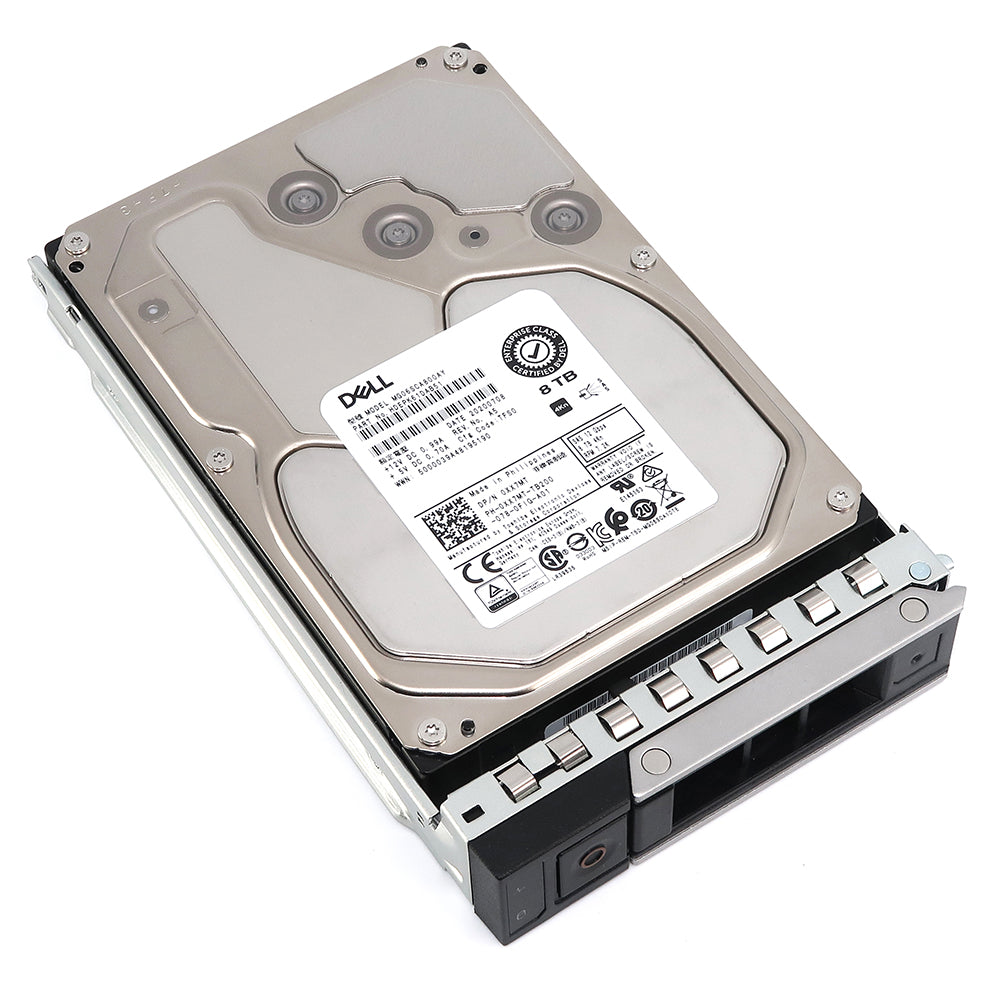 Dell G14 XX7MT 8TB 7.2K RPM SAS 12Gb/s 4Kn 3.5in Refurbished HDD